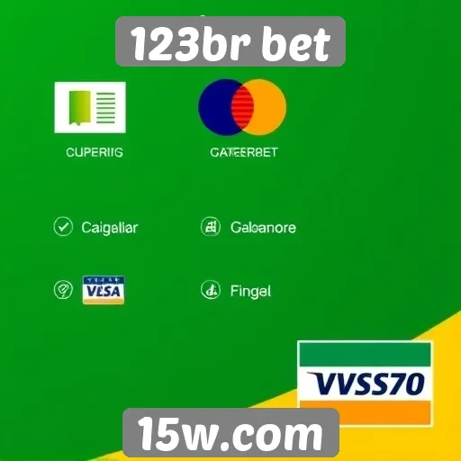 Métodos de pagamento oferecidos pelo 123br bet